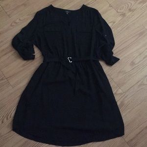 Black business dress.